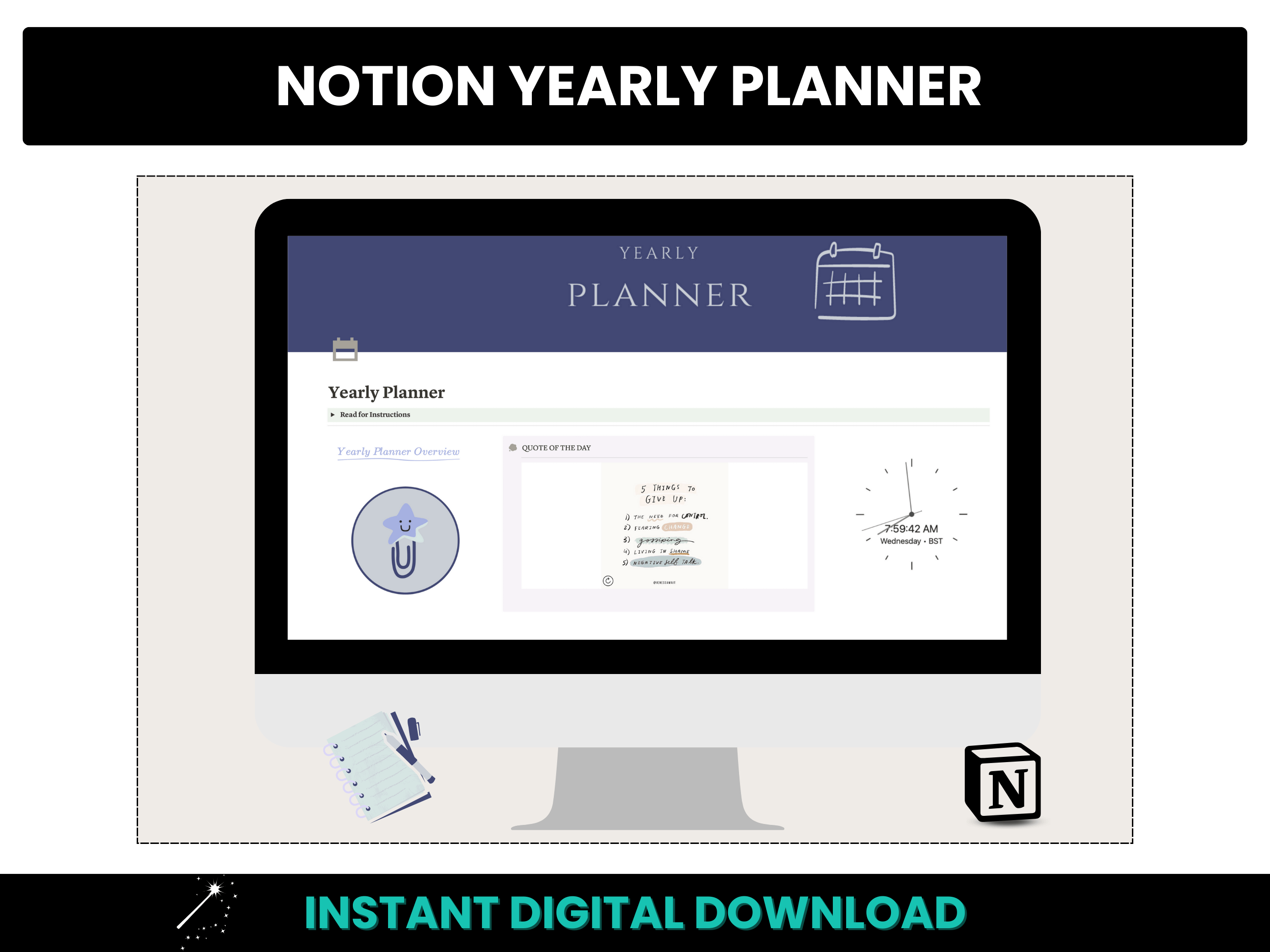 Notion Yearly Planner