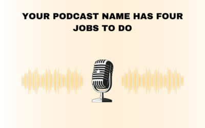 Your Podcast Name Has Four Jobs to Do